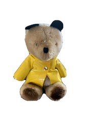 PADDINGTON BEAR with Yellow Raincoat by EDEN 1981 Vintage Plush
