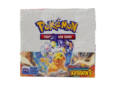 2024 Pokemon TCG: Surging Sparks Booster Box Factory Sealed - BRAND NEW