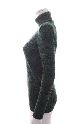 Miu Gerippt Rolle Wollpullover/Grün - Bild 2 von 5