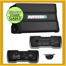 Autotek Mean Machine Compact Series Class D Mono Block Car Amplifier 1500 Watts