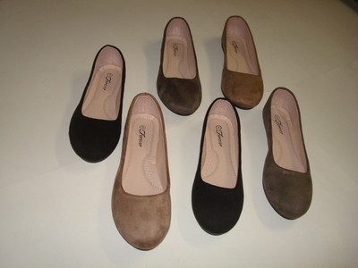 women's flat suede loafers