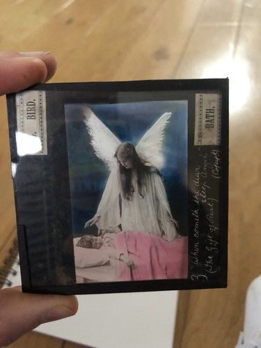 Magic Lantern And Photo Negative Glass Slides (x49) In Collectors Antique Box - Picture 5 of 16
