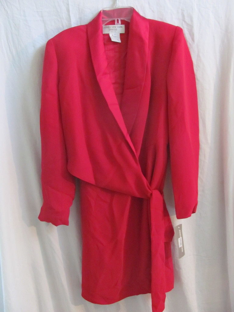 New Women's Jones New York Red Satin Sexy Wrap Dress Semi Formal 12P 12 Petite | eBay New Women's Jones New York Red Satin Sexy Wrap Dress Semi Formal 12P 12 Petite | eBay
