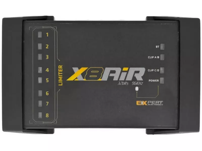 CROSSOVER PROCESSADOR EXPERT X8 AIR com controle via celular BLUETOOH