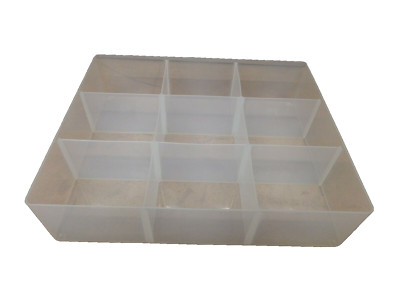 Really Useful Products großes Tablett/Organizer mit 9 Fächern  