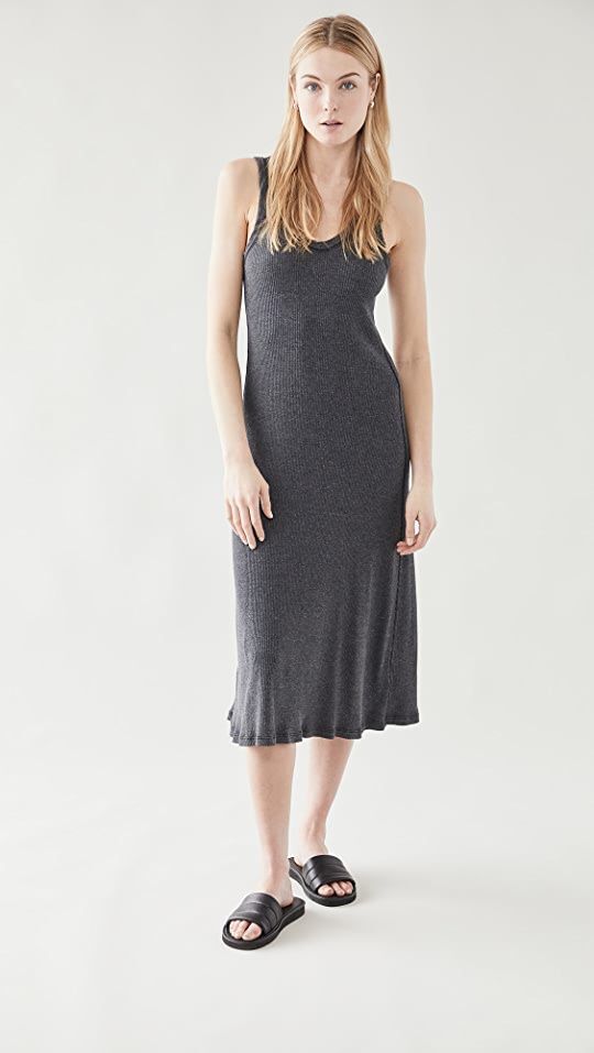 James Perse Ribbed Cami Dress Size 1 