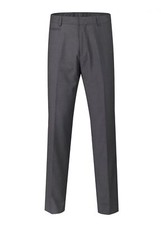 Skopes Tailored Fit Superfine Twill Suit Trouser in Charcoal Size 30-64
