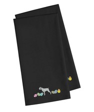 German Wirehaired Pointer Easter Black Embroi...