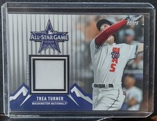 2021 Topps All-Star Stitches Trea Turner Relic ASSC-TT Washington Nationals