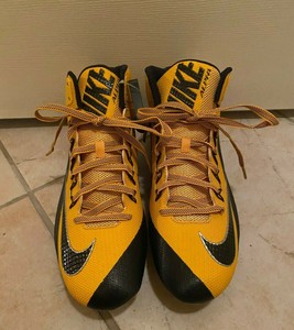alpha pro football cleats