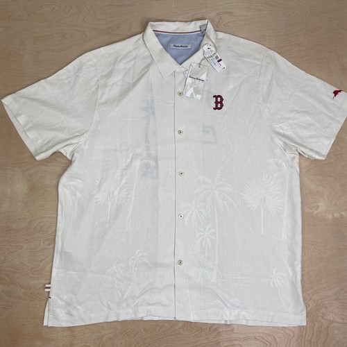 Tommy Bahama Hawaiian MLB Boston Red 