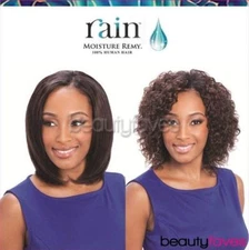 MOIST DEEP 3PCS RAIN INDIAN MOISTURE REMY WET&WAVY 100% HUMAN HAIR WEAVE