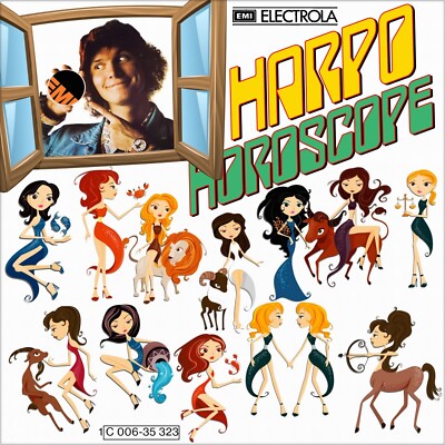 7'' HARPO Horoscope / Jessica EMI ELECTROLA 45rpm German-Press 1976 like NEW!