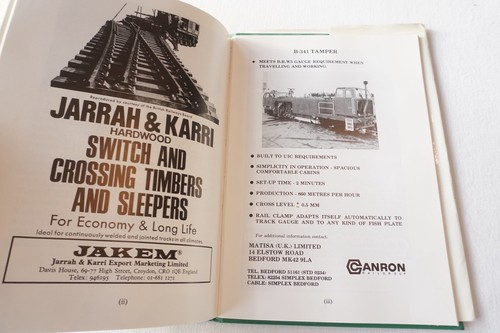 1979 British Railway Track Design Construction Railway Book Heeler VGC - Picture 11 of 14
