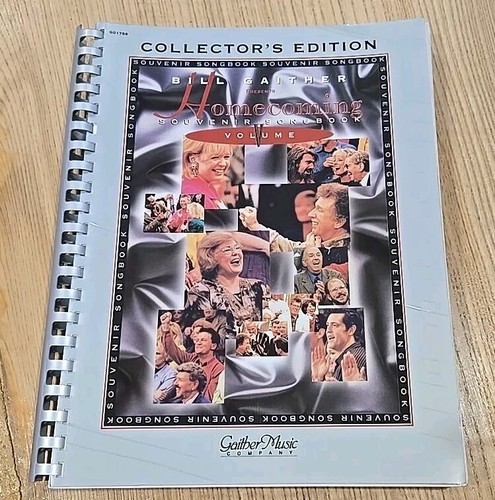 Bill Gaither Homecoming Souvenir Songbook Collectors Edition Volume 5 1998