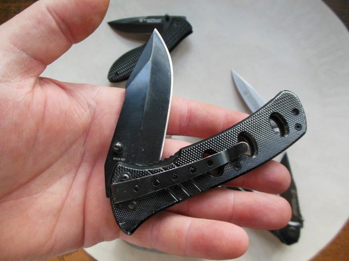 Lot of 6 Folding Knives Smith & Wesson Tactical 1st Response Extreme Ops Etc - Picture 4 of 15