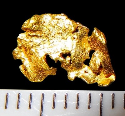 XXL GOLDNUGGET 8,6 mm Goldnuggets Nugget Gold Nuggets Barren -- Vatertag 14.5.