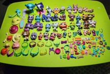 Hasbro Littlest Pet Shop LPS Mixed Lot of 41 Figures Plus Accessories