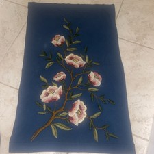 CHINESE/ASIAN EMBROIDERY FLORAL WALL HANGING