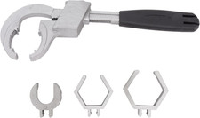 Universal Adjustable Double Ended Wrench, Multifunctional Bathroom Wrench for Di