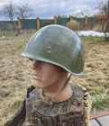 Original Military Helmet SSh 40 Steel WW2 Soviet Army RKKA Russian 1948 Size-3