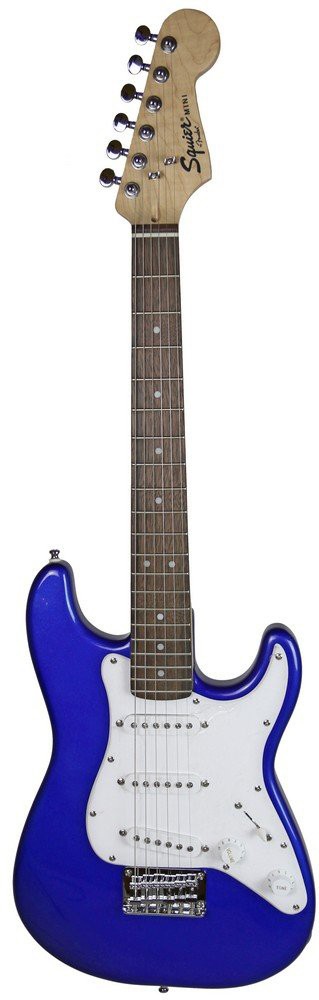 ギター Squier by Fender mini Stratocaster Amazon.com: Fender Squier 3/4-Size Kids Mini Strat Electric Guitar