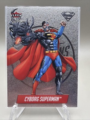 2025 Fleer Ultra Superman DC Medallions Cyborg Superman #M-33 DL43