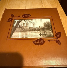 Pioneer Photo Album 200 4x6 Photos LEAVES ON FRONT LOOKS LIKE BOOK