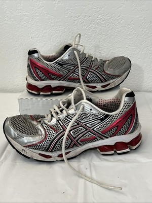 ASICS Gel kayano 15 Fire Red Gray White Mens US 8 EU 41.5 T900N Running 2009