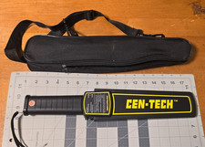 Cen-Tech Hand Wand Metal Detector Item 94138 With Case Tested