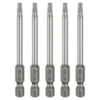 "5X T20 Torx Bit 1/4\" 75Mm Magnet. S2 FüR Torx Schrauben"