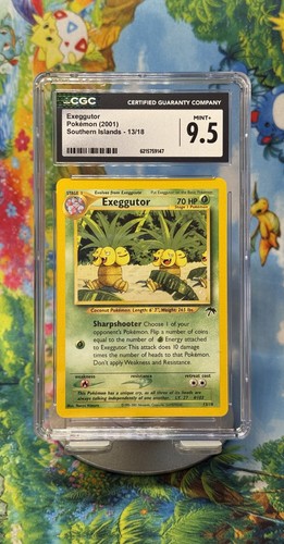 Exeggutor graded CGC 9.5 for sale on eBay