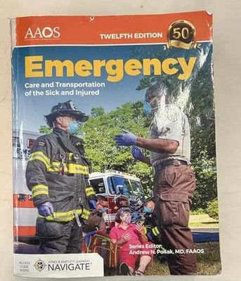 Emergency Care & Transportation of - Paperback, by American Academy of - Good