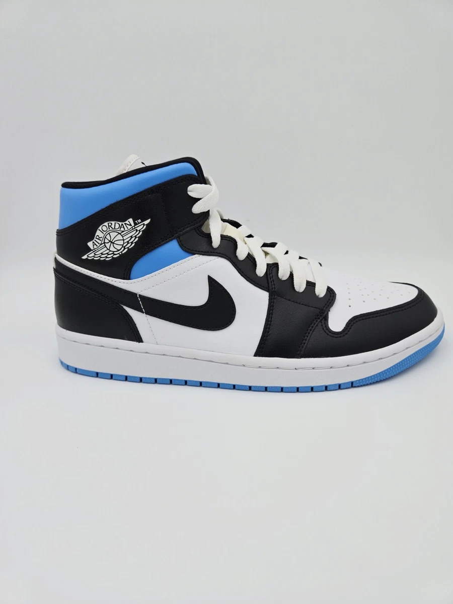 や*ぁ様 Nike Air Jordan 1 Mid \"University B Jordan 1 Mid University Blue Black Men's - DQ8426-401 - US