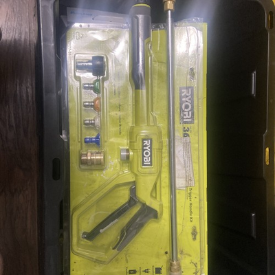 #ad RYOBI Pressure Washer Trigger Handle Kit Quick Connect Nozzles 3600 PSI $37.00