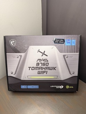 MSI Mag B760 Tomahawk WiFi Gaming Motherboard, LGA 1700, DDR5, ATX