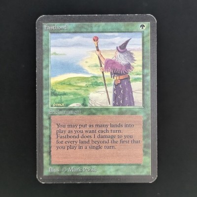 MTG \>> Fastbond (LP) // Alpha - 341 Trading - Magic