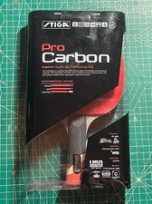Stiga Pro Carbon Premium Ping Pong Table Tennis Paddle Racket