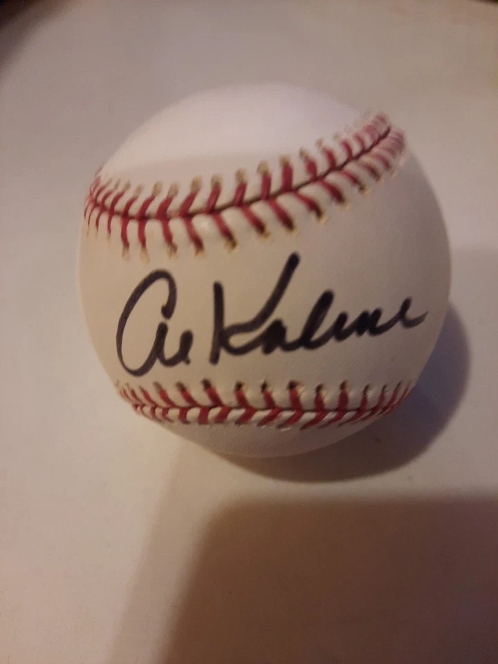 Al Kaline Detroit Tigers signed Rawlings OMLB Not Authenticated - Image 3 of 3