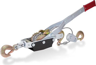 Come along Winch Heavy Duty - 4 Ton Power Puller Hand Winch with Cable and Pulle