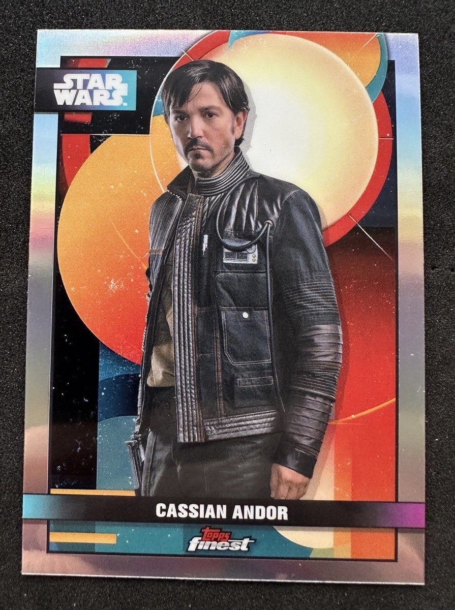 2025 Topps Star Wars Smugglers Outpost Cassian Andor Silver