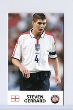 STEVEN GERRARD RC 2006 UK TRADITIONS WORLD STARS MINT ROOKIE CARD. rookie card picture