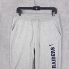 Raiders Pants Joggers Mens Medium NFL Football Varsity Fleece  Nike Sweatpants — photo 5
