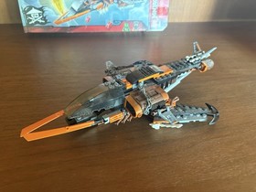 LEGO NINJAGO: Sky Shark (70601) - 85-90% complete w/ box - no minifgs/manual