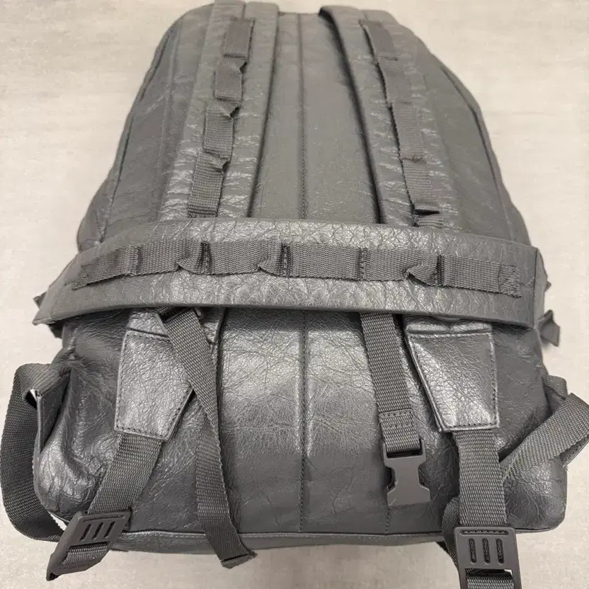 Balenciaga 2023 Gray Lambskin Backpack, New thumbnail 2