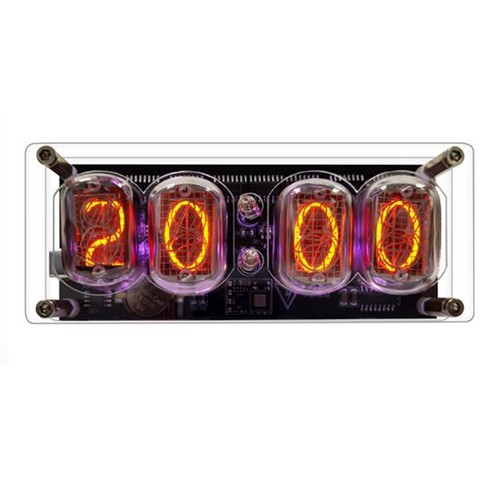 IN12 Digital Tube Nixie Clock featuring Unique Colorful Light and Design - Photo 3/12