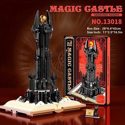 MOC Tower Bausteine 929-teiliges Set Fantasy Schloss Modell