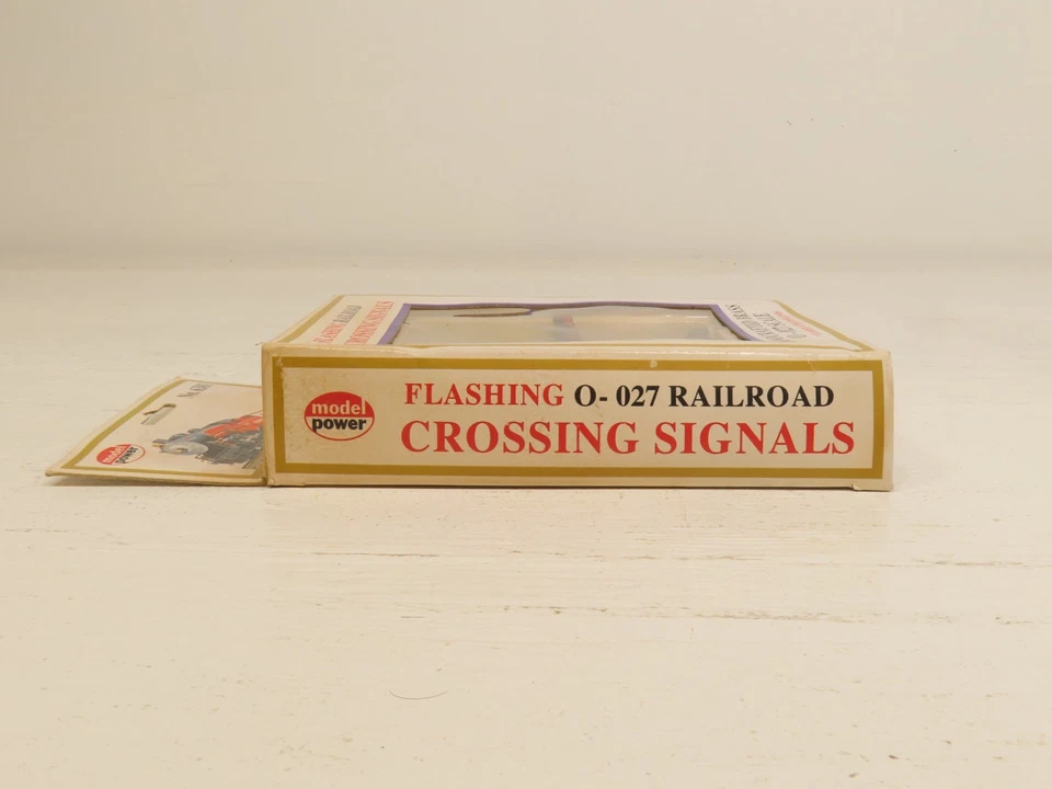 Model Power 6381 Flashing R.R. Crossing Signals O-027 LN - Image 3 of 4