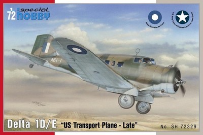 Special Hobby SH72329 1:72 Northrop Delta 1D/E ''US Transport Plane - Late''