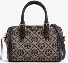 Tory Burch T Monogram Petit Barrel Bag
